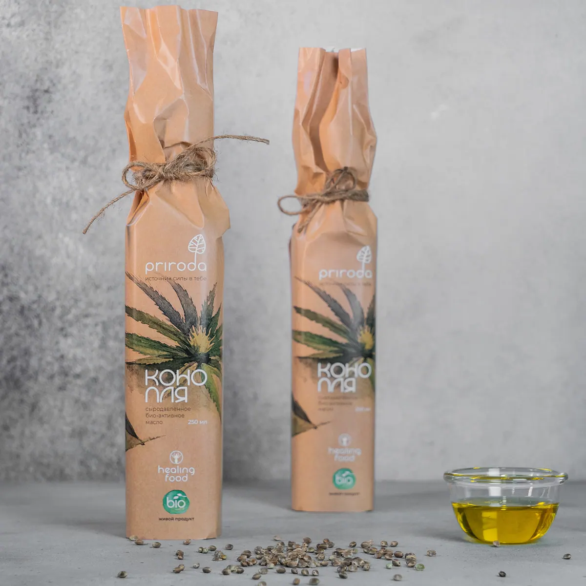 Конопля BIO — натуральный продукт Priroda