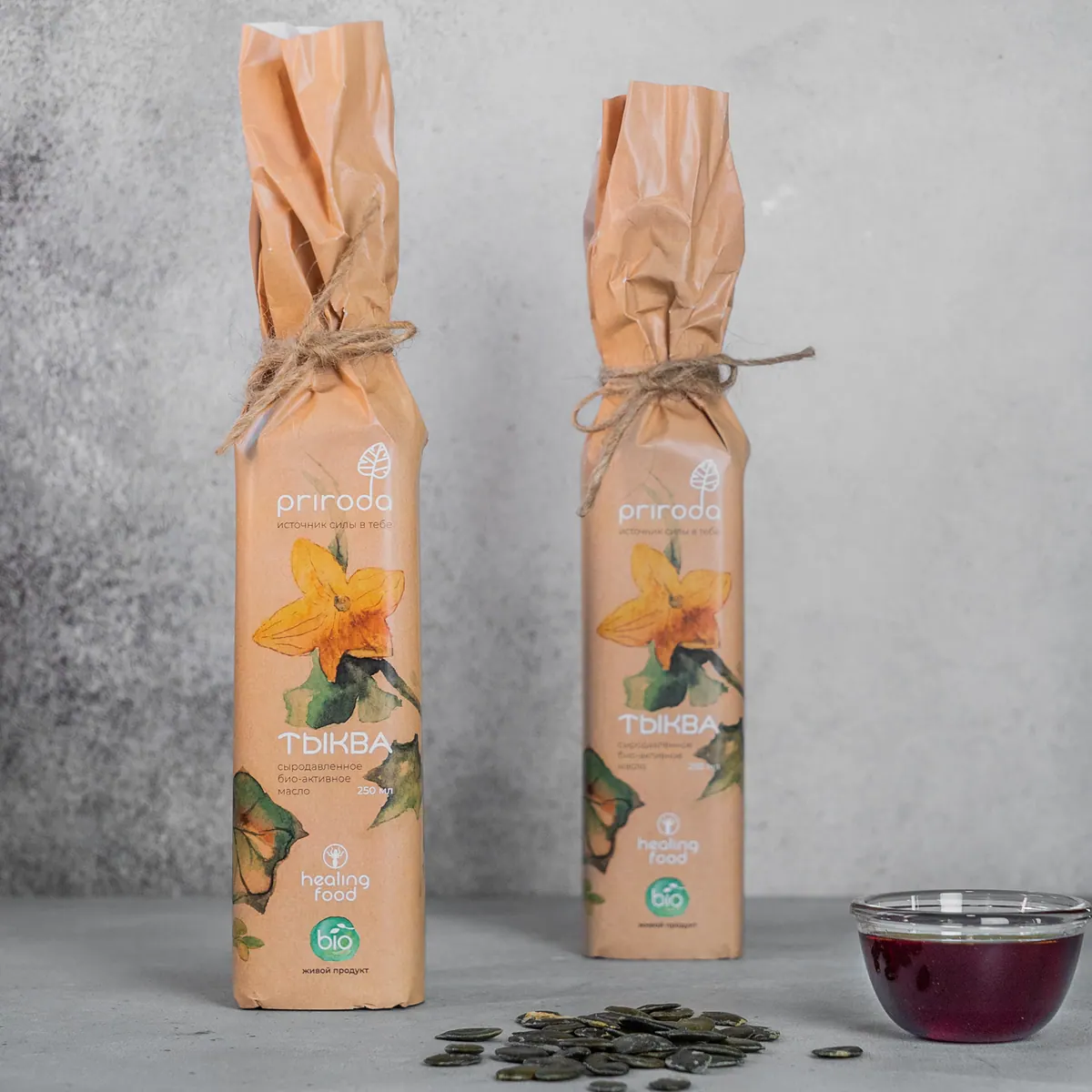 Тыква штырийская сыродавленное биоактивное масло — натуральный продукт Priroda